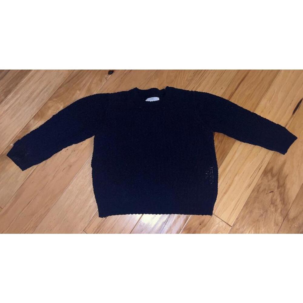 ZARA GIRLS NAVY BLUE SWEATER SIZE 6 EXCELLENT COND LD1